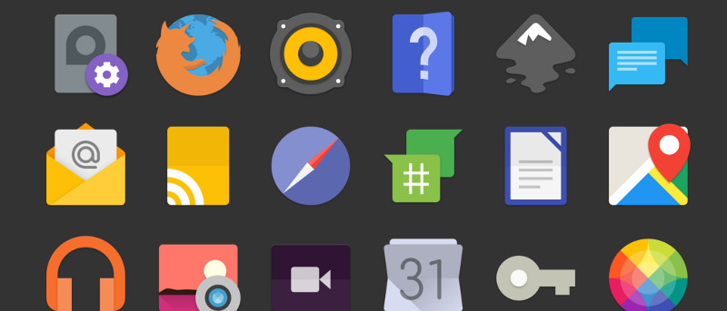 Best Icon Packs Linux 2017